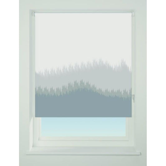 Universal Pattern Blackout Roller Blind Grey