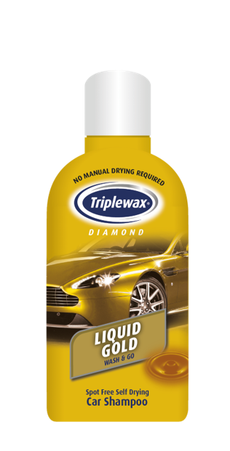 Shampoing liquide pour voiture Triplewax Gold