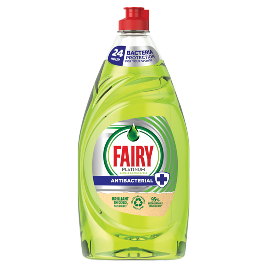 Fairy Platinum Anti Bac Washing Up Liquid 820ml