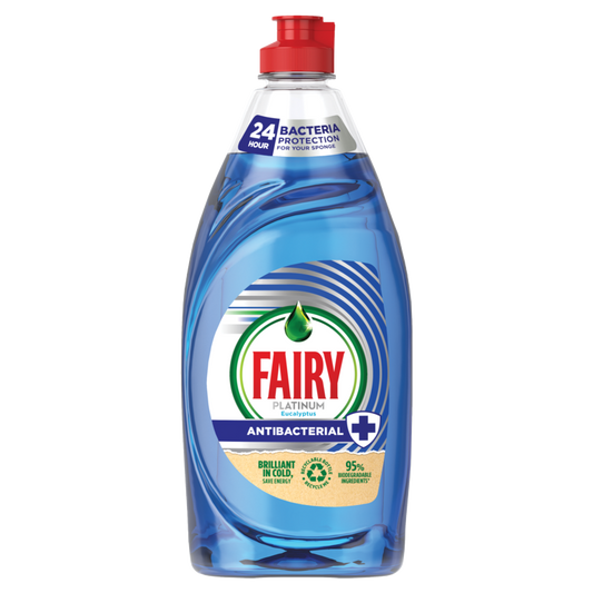 Fairy Platinum Anti Bac Washing Up Liquid 520ml