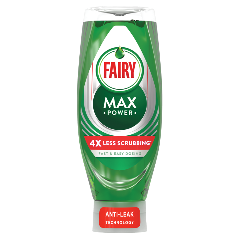 Fairy Max Power Anti Bacterial Washing Up Liquid 640ml