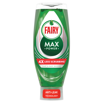 Fairy Max Power Anti Bacterial Washing Up Liquid 640ml