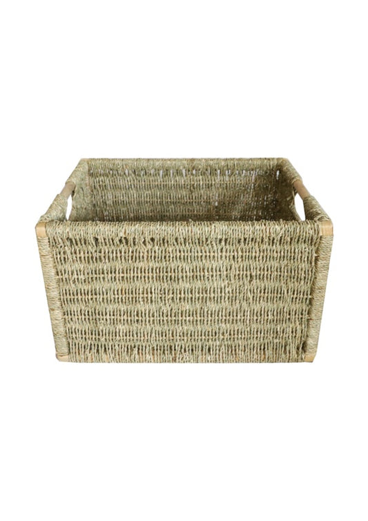 Hearth & Home Natural Rectangular Log Basket