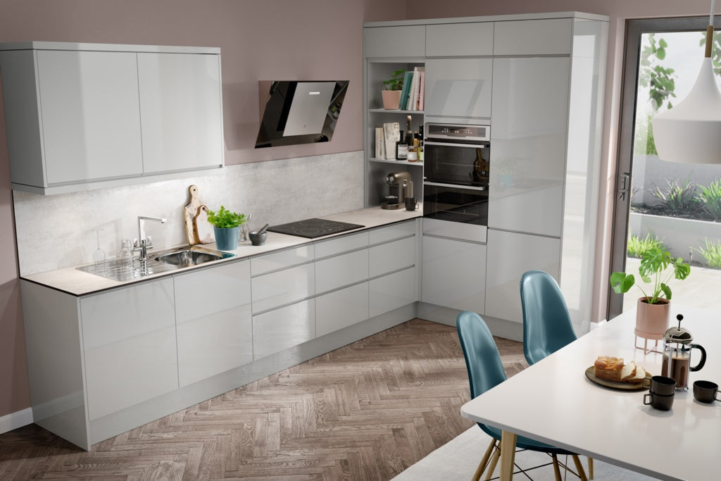 Gower Rapide Capri Grey Kitchen 7 Piece Layout