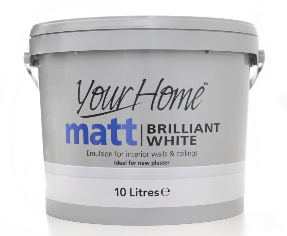 Tu Hogar Mate 10L Blanco Brillante