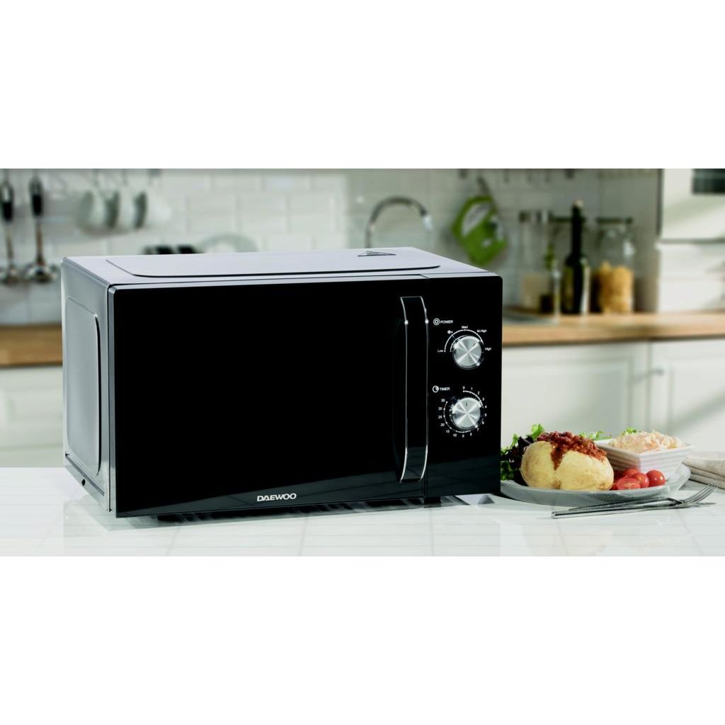 Daewoo Black Microwave 800w