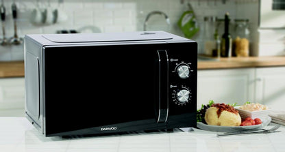 Daewoo Black Microwave 800w