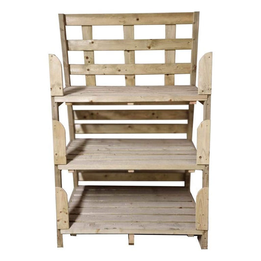 Primeur Large Wooden Empty Stand Display Unit