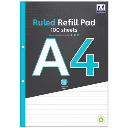 A  Star A4 Ruled Refill Pad