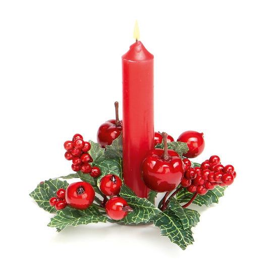 Premier Red Berry Candle Ring