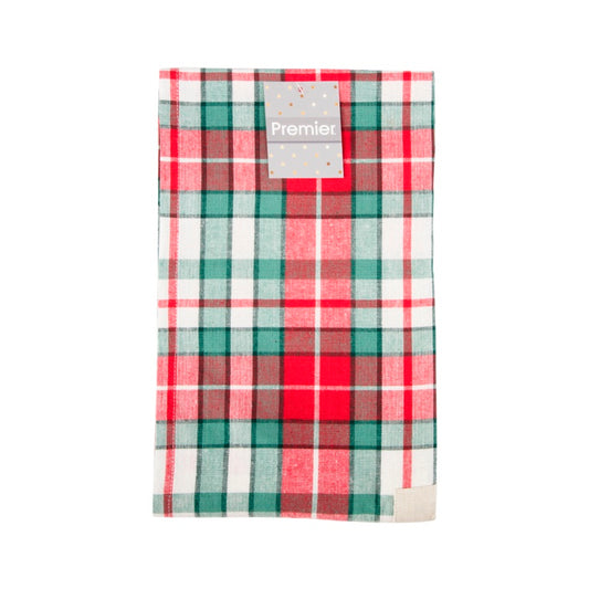 Premier Tartan Apron With Pocket