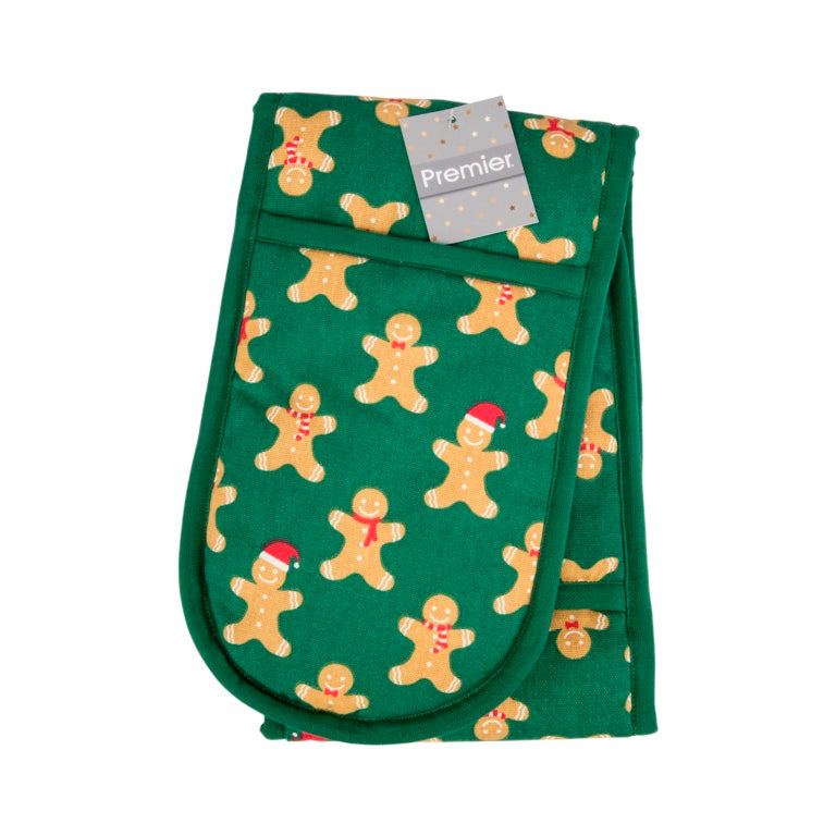 Premier Gingerbread Double Oven Glove