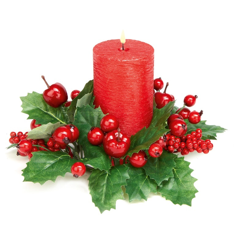 Premier Red Berry Candle Ring