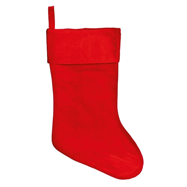 Premier Red Plush Stocking