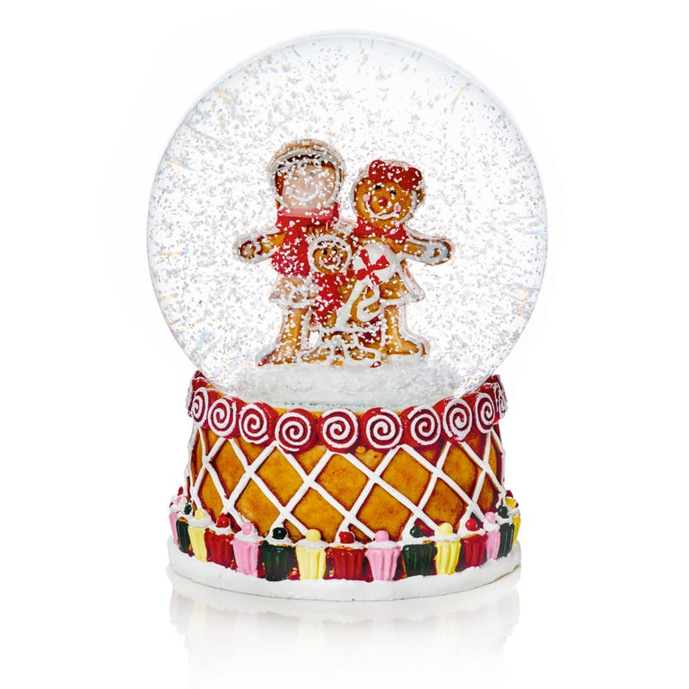 Premier Gingerbread Family Waterglobe