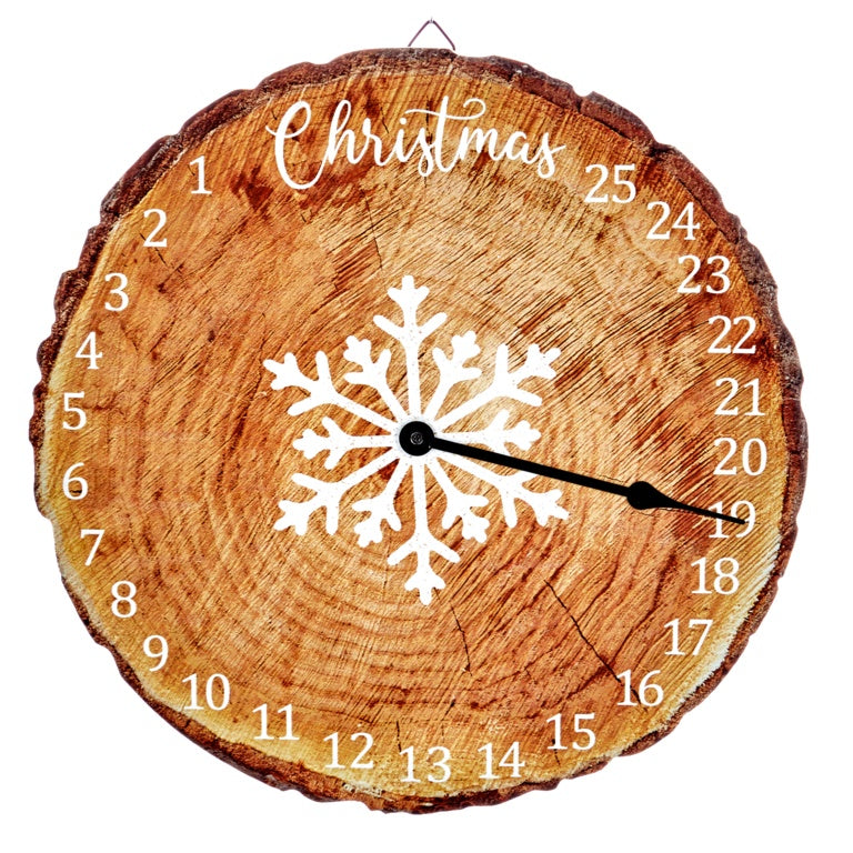 Premier Round Wooden Advent Calendar