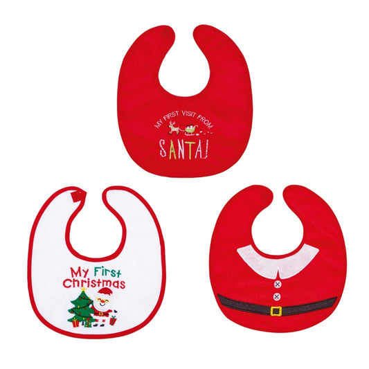 Premier Baby Christmas Santa Bib