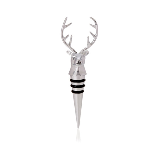 Premier Silver Stag Bottle Stopper