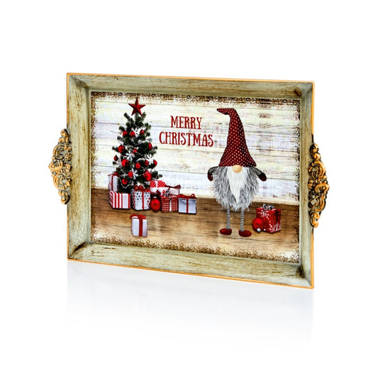 Premier Christmas Tray With Gonk Design