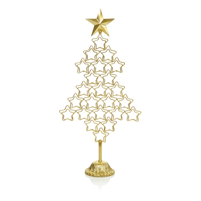 Premier Tree Shaped Card Holder With Star