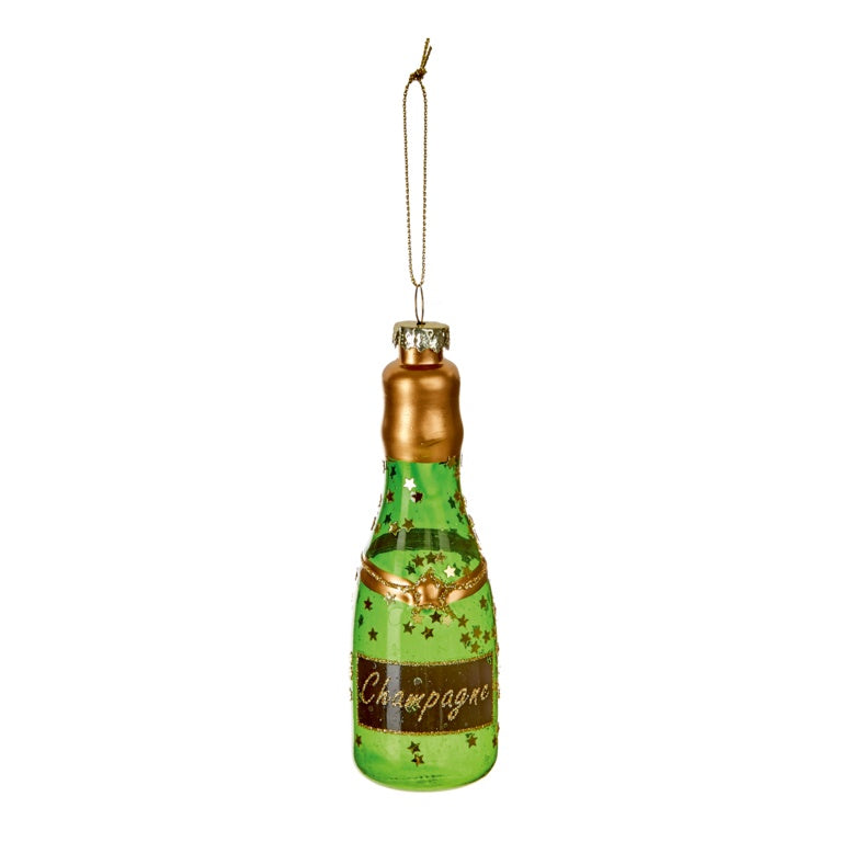 Premier Glitter Champagne Hanging Bottle