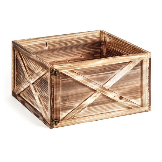 Premier Fold Up Wooden Crate Tree Skirt