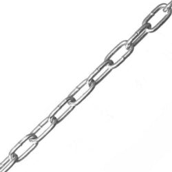 Securit Straight Link Chain Zp 4mm x 32mm x 2m