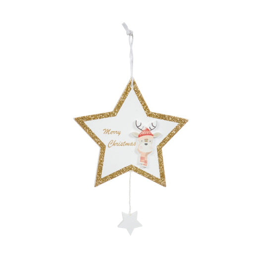 Premier Wooden Star With Drop