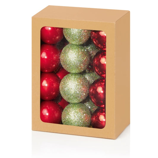 Premier 30mm Multi Finish Baubles