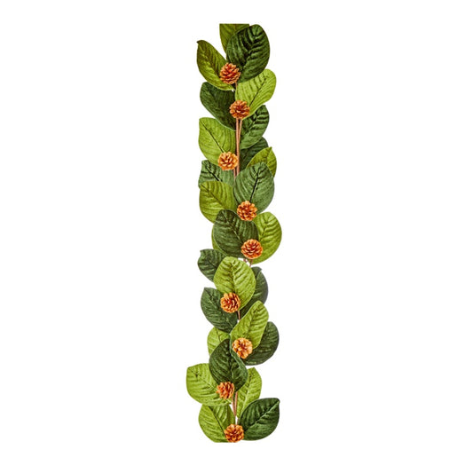 Premier Green Magnolia Leaf Garland