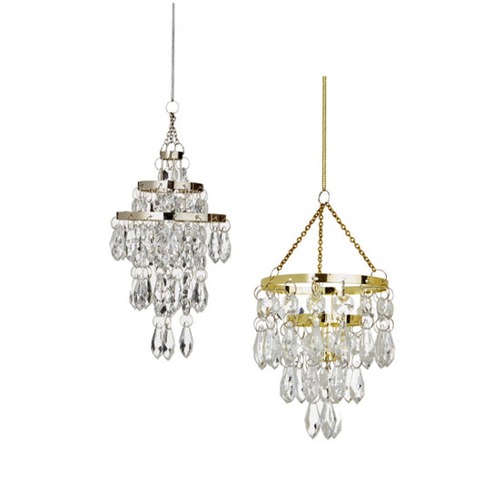 Premier Clear Chandelier Hanging Decoration