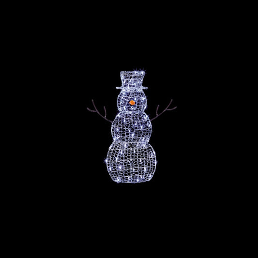 Premier Multi Action 2D Snowman With 70 LEDs