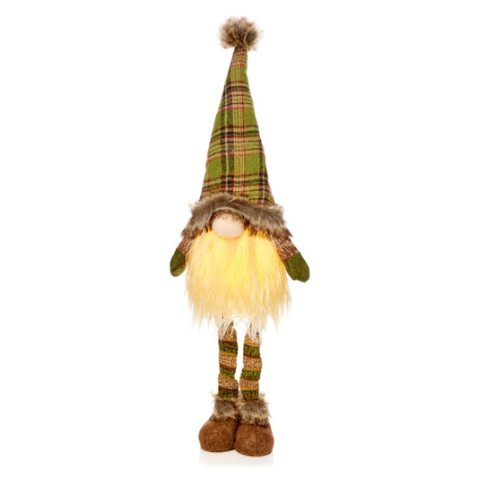 Premier Lit Green Tartan Standing Gonk