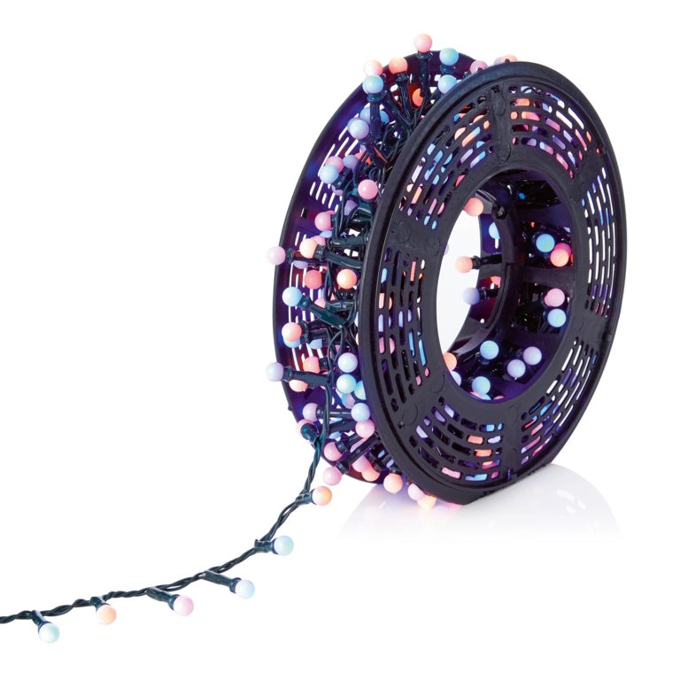 Premier Frosted Cap Light String Rainbow