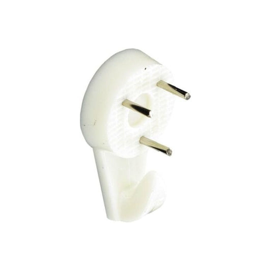 Securit Hard Wall Picture Hooks White (3)