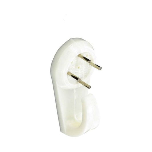 Securit Hard Wall Picture Hooks White (2)