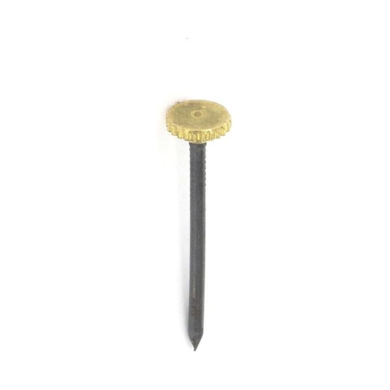 Securit Brass Headed Picture Pins (6)