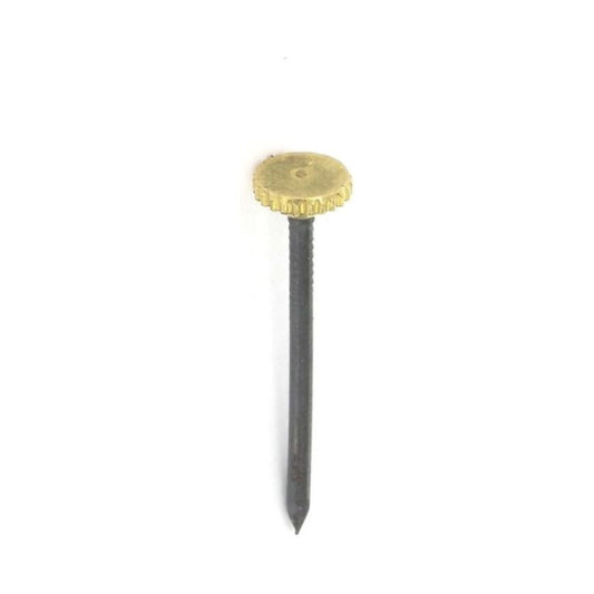 Securit Brass Headed Picture Pins (6)