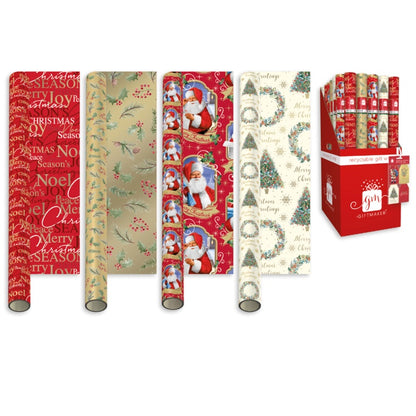 Gift Maker Elegant Traditional Wrapping Paper