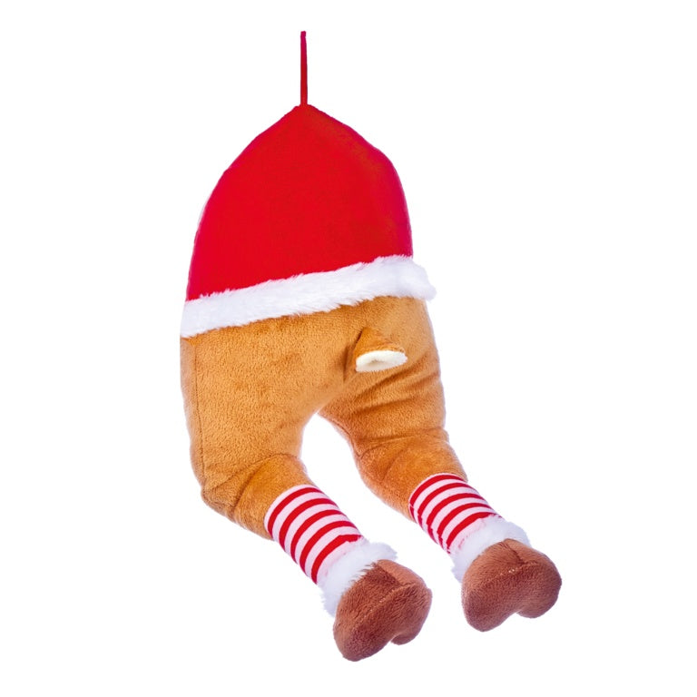 Premier Door Hanging Reindeer Legs With Music