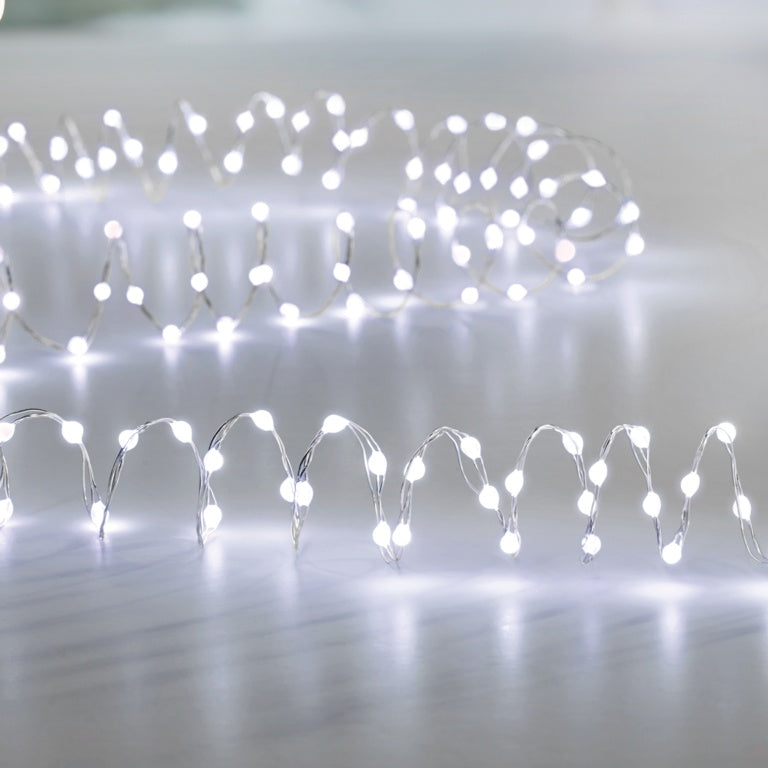 Premier Ultrabright Silver Wire 100 LEDs