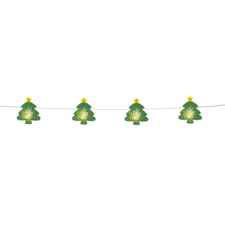 Premier Felt Christmas Tree Light String