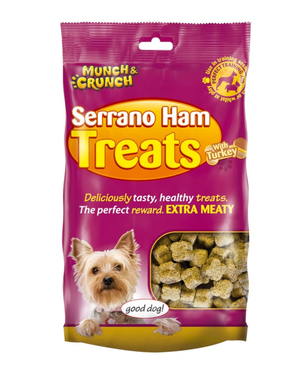 Munch & Crunch Serrano Ham Treats With Turkey