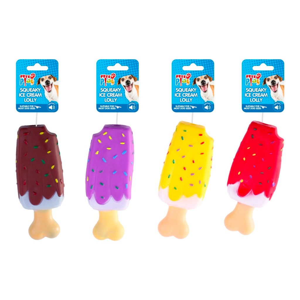 Pets at Play Squeaky Ice Cream Lollies