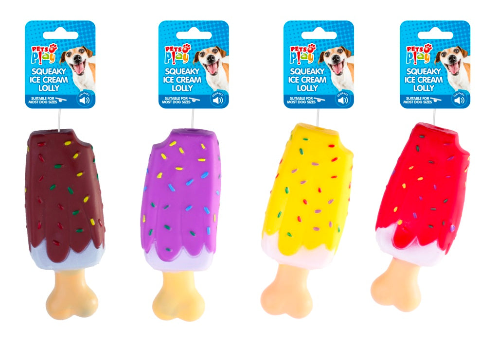 Pets at Play Squeaky Ice Cream Lollies