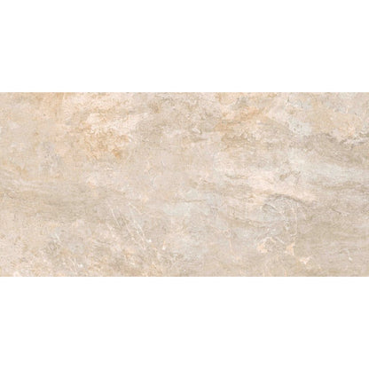 Carreau de porcelaine crème Prissmacer Anaya 30 x 61 cm