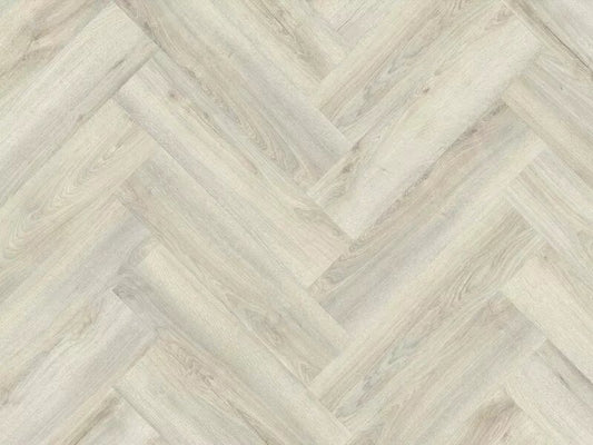 Elka Kentucky Oak Beige Herringbone Flooring