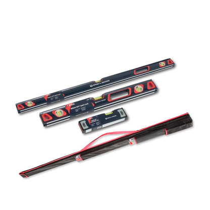 Spear & Jackson Spirit Level & Bag 3 Piece