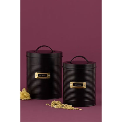 Typhoon Otto Storage Canisters – Set of 2 (Black)