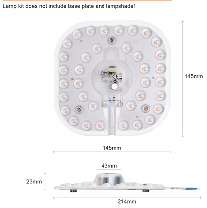 Extrastar Ceiling Light Module 2 D Fitting